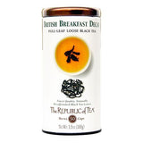 The Republic of Tea Decaf British Breakfast Black Full-Leaf Loose Tea, 3.5 oz Tin | Steeps 50 Cups