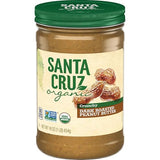 Santa Cruz Organic Organic Dark Roasted Crunchy Peanut Butter, 16 OZ