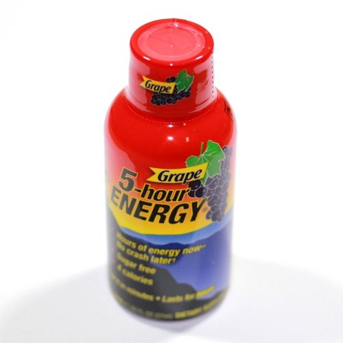 5 Hour Energy, Grape - 72 Pack + Energy Drink Outlet Sticker
