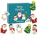Christmas Lollipops - Holiday Suckers - 24 Individually Wrapped Bulk - Christmas Candy Variety Pack - Santa, Christmas Tree, Snowman, Polar Bear