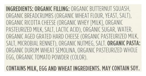 365 by Whole Foods Market, Organic Butternut Squash Ravioli, 8 oz, (Frozen)