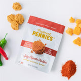 Piedmont Pennies Cheese Crackers| Sharp Cheddar & Spicy Chipotle | No Sugar added | Handmade in NC | Small-Batch Gourmet Snacks