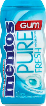 Mentos Sugarfree Chewing Gum Pure Fresh Wintergr, 1 Ounce