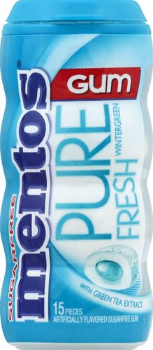 Mentos Sugarfree Chewing Gum Pure Fresh Wintergr, 1 Ounce
