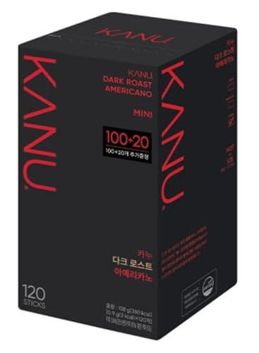 Kanu Mini Dark Roasted Coffee 0.9gx 120sticks