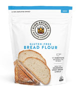 King Arthur Gluten-Free Bread Flour, 1:1 Replacement for Yeasted Recipes, 2 lb (Pack of 1) - Premium GF Flour for Artisan Boules, Bagels, Cinnamon