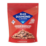 Blue Diamond Almonds, Smokehouse Flavored Snack Nuts, Plant-Based Protein and Fiber Snacks, Gluten Free Iconic Flavor Salty Nuts, Great for Events