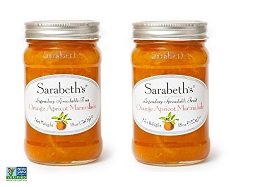Sarabeth's Legendary Orange-Apricot Marmalade - (18 oz Pack of 2)