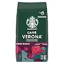 Starbucks Ground Coffee, Dark Roast Hot or Iced Coffee, Caffè Verona, 12 oz