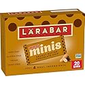 Larabar Minis Peanut Butter Chocolate Chip, Gluten Free Vegan Fruit and Nut Bars, 15.6 oz, 20 Ct