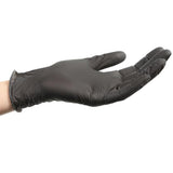 ForPro Expert SoftGuard Disposable Nitrile Gloves, Ultimate Comfort & Protection, Powder-Free, Latex-Free, Non-Sterile, Food Safe, 4 Mil, Black