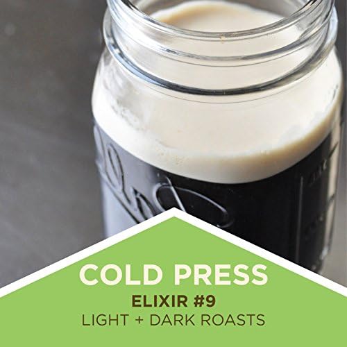Tiny Footprint Coffee - Organic Cold Brew Cold Press Elixir | Blend of Light & Dark Roasts Whole Bean Coffee | Shade-Grown, Fair Trade & Carbon