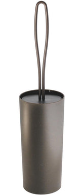 iDesign Loop Toilet Bowl Brush and Holder for Bathroom Storage - Bronze