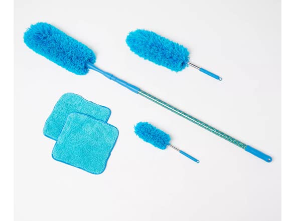 Filtren 6-Piece Easy Reach Microfiber Duster Set (Seaglass)