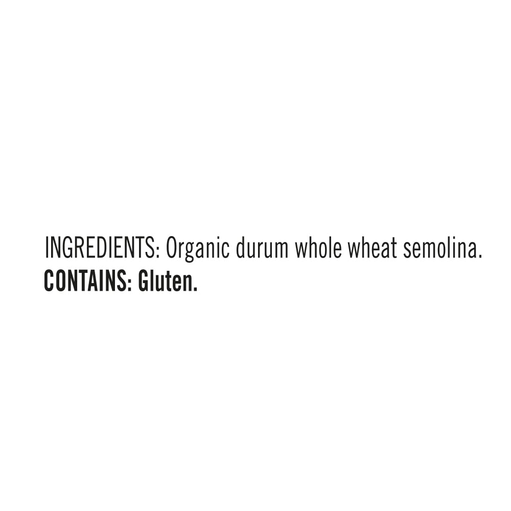 Mantova Italian Organic Whole Wheat Penne Rigate Pasta 100% Durum Semolina Organic Penne - 16 Oz (Pack Of 6) - Product Of Italy