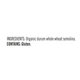 Mantova Organic Whole Wheat Spaghetti Pasta, 1 lb. (Pack of 6), Product of Italy, Traditional, All-Natural Spaghetti Pasta
