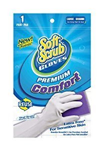 Big Time Products 12613-26 Large Reusable Premium Latex Free Gloves