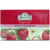 Ahmad Herbal Tea Bags, 20 Bags( Pack of 2) (Wild Strawberry)