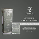 ORGANO Cafe Supreme, 100% Ganoderma Lucidum with Ginseng (20 Sachets)