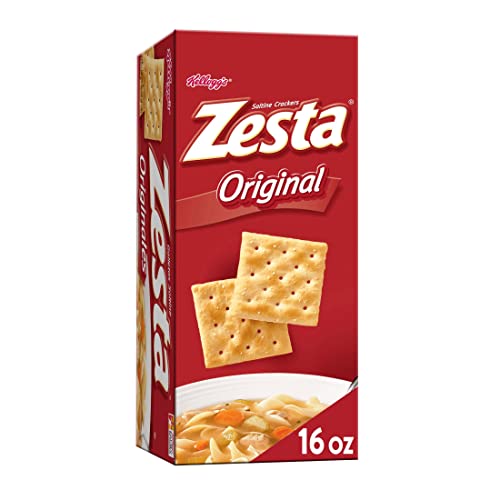 Zesta Saltine Crackers, Soup Crackers, Original, 16oz Box (1 Box)