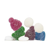 Snow Day Christmas Gummy Candy - Bulk Holiday Ready Mittens, Hats, and Snowball Shaped Christmas Gummies (1 Pound)