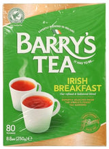 Barry's Tea Irish Breakfast Teabags (80) - Pack of 2