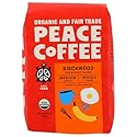 Peace Coffee, Birchwood Organic Whole Bean, 12 Ounce