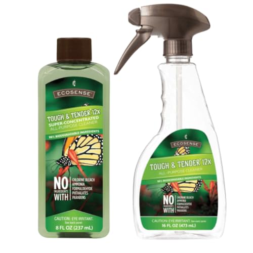 Melaleuca Tough & Tender 12x All-Purpose Cleaner - 8 fl. oz. | Super-Concentrated, Plant-Based Formula with Spray Bottle Included