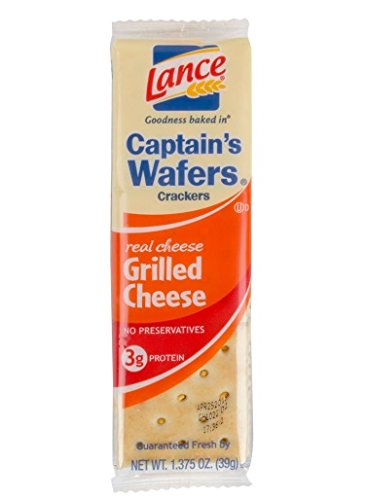 Lance Captain's Wafers Grilled Cheese Sandwich Crackers [20-Count Caddy]