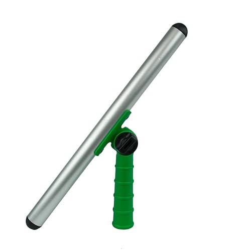 Unger Commercial 18" Swivel Strip T-Bar Window Washer Handle - Lightweight Aluminum with 7-Position Adjustable Head for Hard-to-Reach Areas SV450