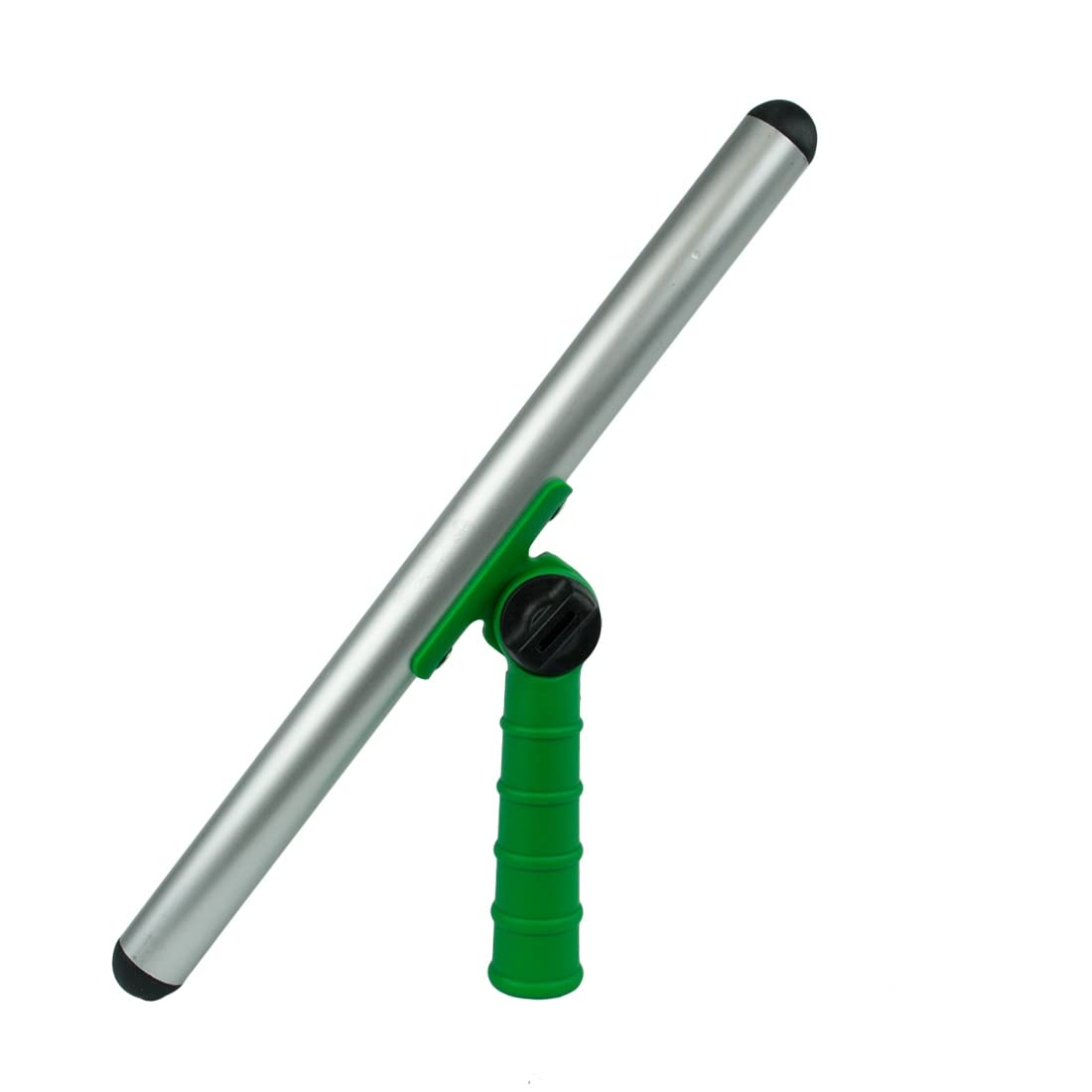 Unger Commercial 18" Swivel Strip T-Bar Window Washer Handle - Lightweight Aluminum with 7-Position Adjustable Head for Hard-to-Reach Areas SV450
