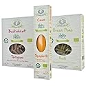 Rustichella d’Abruzzo Organic Gluten-Free Pasta Variety Pack - Corn Spaghetti, Buckwheat Tortiglioni & Green Pea Fusilli - 3 x 8.8 oz (250g) Italian