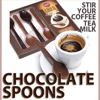 Elit Choco spoons Milk and Dark chocolate (6 spoons) (5 PACKS)
