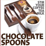Elit Choco spoons Milk and Dark chocolate (6 spoons) (4 PACKS)