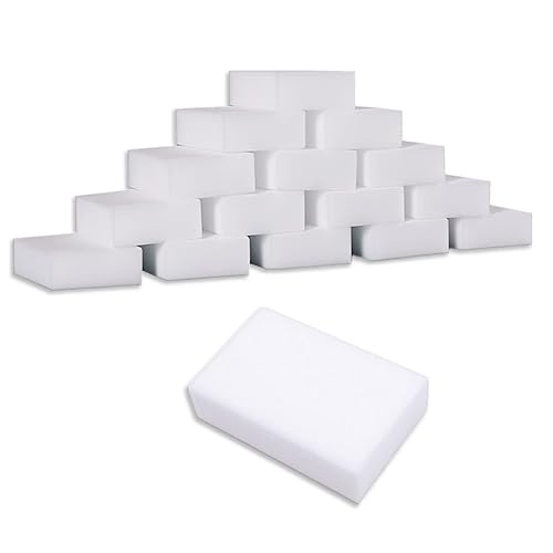 Magic Sponges Cleaning Eraser,50 Pack Melamine Sponge Foam Pads,Multi-Functional Household Cleaning Kitchen Dish Sponge