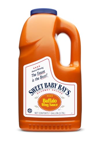 Sweet Baby Ray's Buffalo Wing Sauce | Gluten Free | Kosher | 1 Gallon