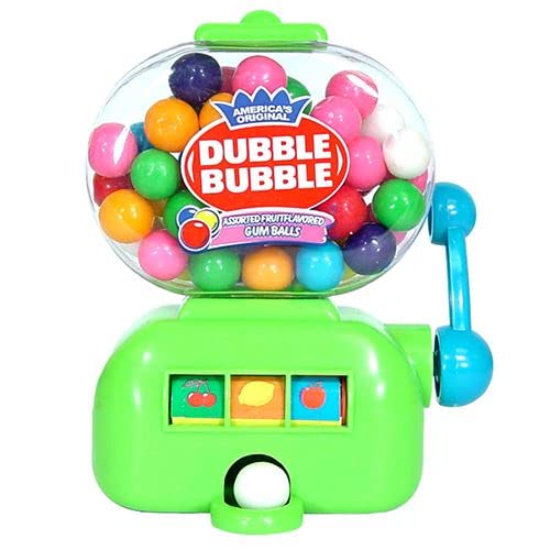 Dubble Bubble Big Jackpot Gumball Dispenser - Case of 12