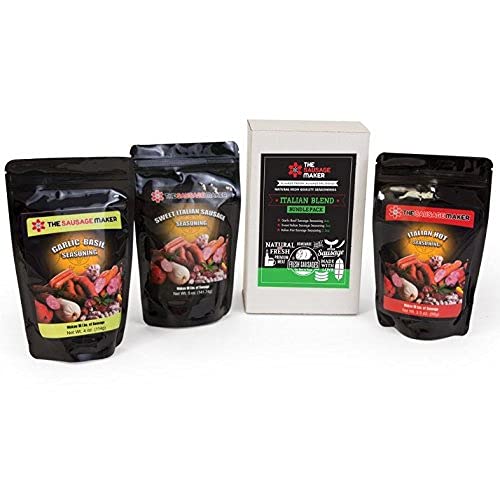 The Sausage Maker - Fresh Italian Sausage Seasoning Kit for making Italian Flavored Sausage