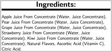 Juicy Juice 100 Percent Kiwi Strawberry Juice, 6. 75 Fluid Ounce -- 32 per case.