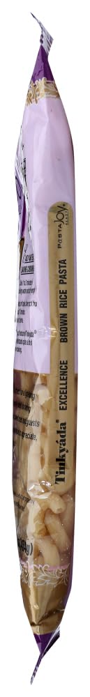 PACK OF 12 - Tinkyáda Pasta Joy Ready Elbow Brown Rice Pasta, 16 oz
