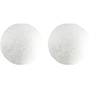 Wool Dryer Balls, White, Anti-Static Laundry Balls for Clothes Drying, 2 Pack