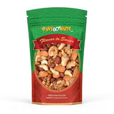 Raw Deluxe Unsalted Mixed Nuts- Premium Quality Kosher Mixed Nuts Snack by We Got Nuts- Natural Rich Flavor Cashews, Walnuts, Almonds, Pecans