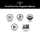 Watkins Gourmet Spice, Organic Ground Cloves, Bulk Food Service Size, 15.9 oz (Pack of 1)
