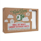 Rebel Green Small But Mighty Laundry Detergent Sheets - Zero Waste Laundry Solution - 40 Pre-Measured Washing Machine Sheets for 80 Loads, Lavender