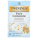 Twinings of London Pure Camomile Herbal Tea Bags, 20 ct