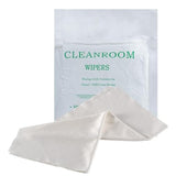 100 Pieces White Microfiber Cleanroom Wipes,Used for Cleaning LED Display Screens,Precision instruments, Hardware Parts Optical Lenses And Mobile