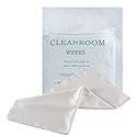 100 Pieces White Microfiber Cleanroom Wipes,Used for Cleaning LED Display Screens,Precision instruments, Hardware Parts Optical Lenses And Mobile