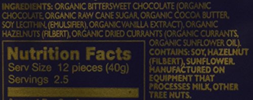 Green & Black’s: Organic Dark Chocolate Hazelnut & Currant (1 x 3.5 oz)