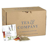 Mighty Leaf Tea and Company Verbena Mint Herbal Tea - Caffeine-Free Bl - 100 Count Tea Pouches - Premium Herbal Tea with Rich Flavor - Individually