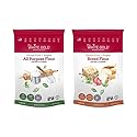 Extra White Gold Gluten Free Flour Blends Variety Pack - For Baking Cakes & Bread - [Kosher] [Gluten Free] [Vegan] [Soy Free] [Nut Free] [Dairy Free] (2 pack)